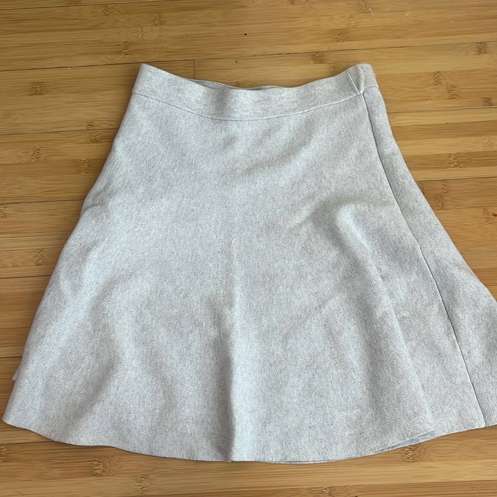 Womens Club Monaco grey pendulum style mini skirt